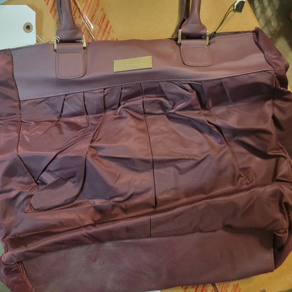 Calvin Klein Plum Purse